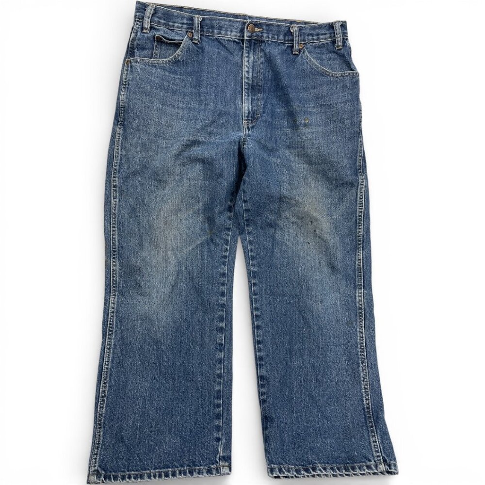 Dickies Baggy Skater Relaxed Distressed Denim Jeans 36x27 Men’s
